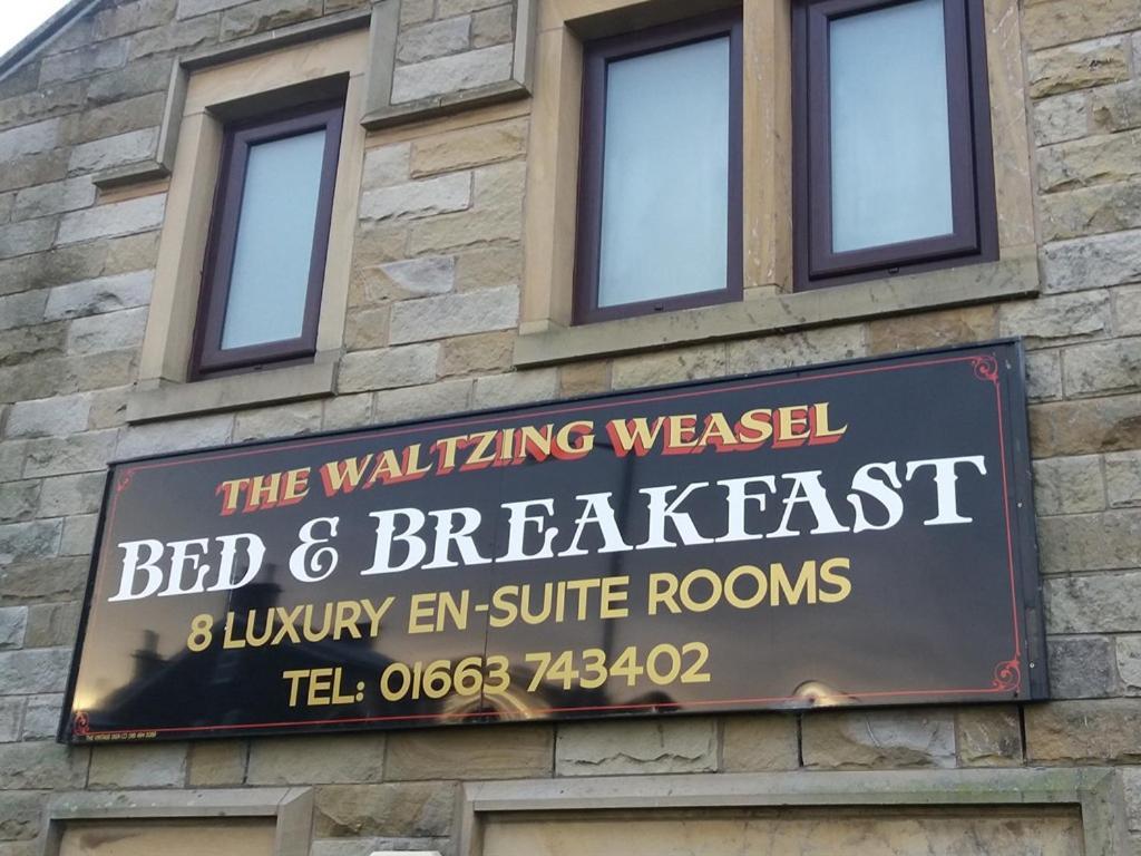 The Waltzing Weasel B&B Birch Vale Exteriér fotografie